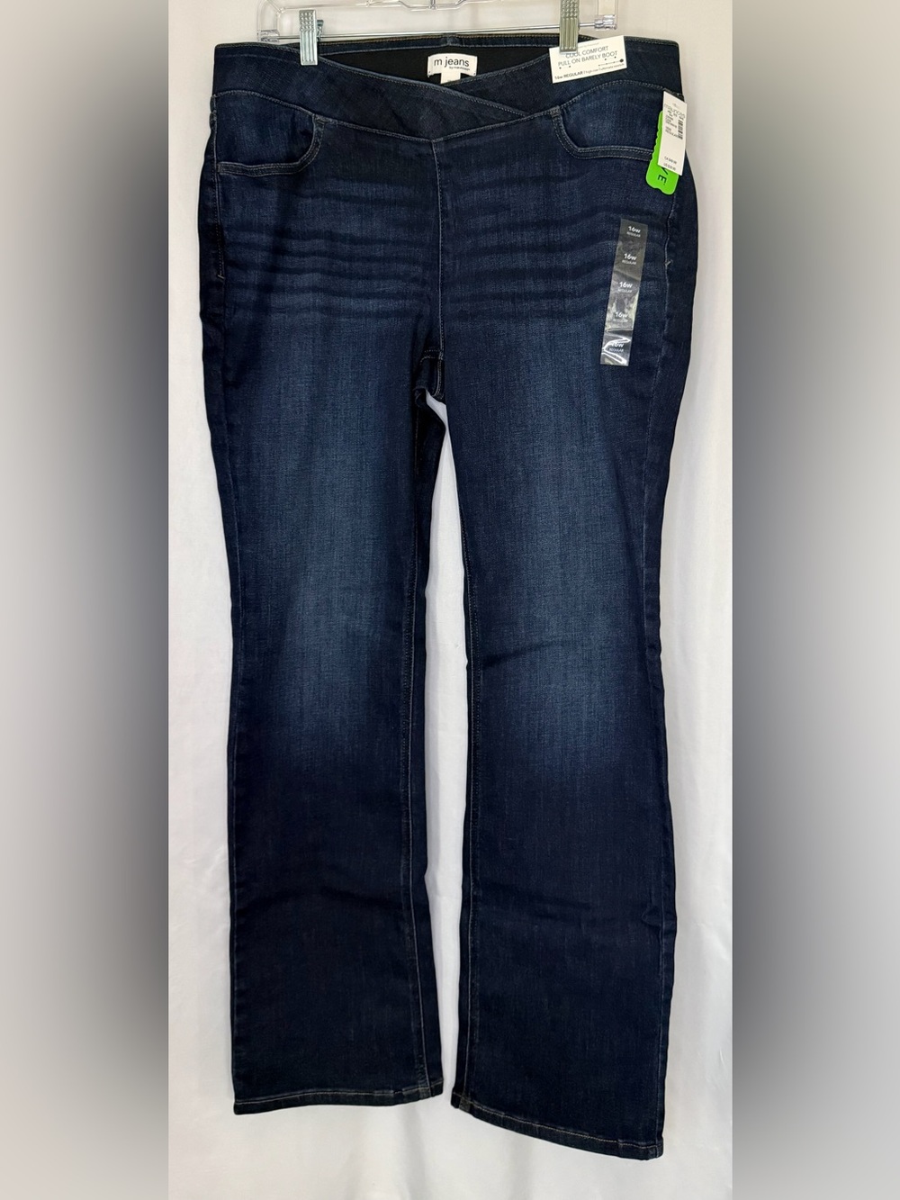 Maurices Dark Indigo Bootcut Women's Jeans 16W Regular